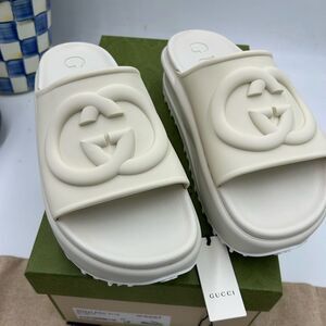 Women's Gucci interlocking G mules size 40 made in Italy